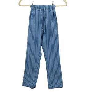 Sudara Punjammies Kids Striped Blue Black Sleep Pajama Pants Child 4-5Y